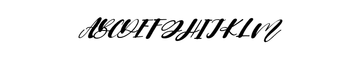 Bigger Italic Font UPPERCASE