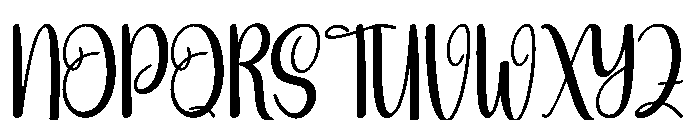 Bigkite Font UPPERCASE