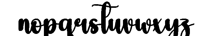 Bigkite Font LOWERCASE