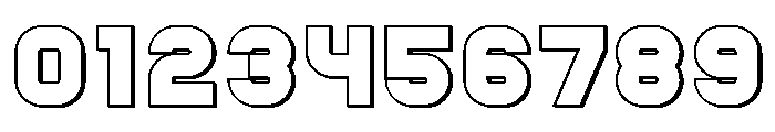 Bigliana 3D Font OTHER CHARS