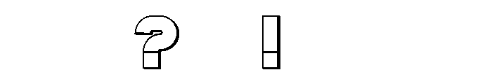 Bigliana 3D Font OTHER CHARS