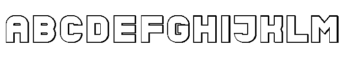 Bigliana 3D Font UPPERCASE