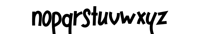 Bigloss Regular Font LOWERCASE