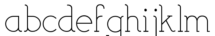 Bigmouth Font LOWERCASE