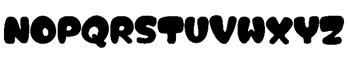 Bigover Font UPPERCASE