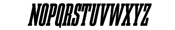 Bigplace Caps XBd XCn Obl Font UPPERCASE
