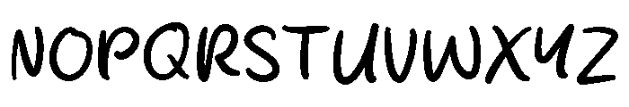 Bigstart Font UPPERCASE