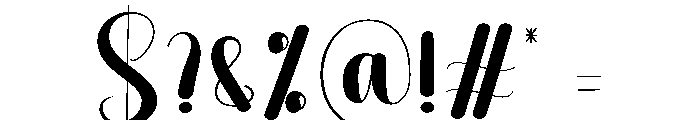 Bigwaves Font OTHER CHARS
