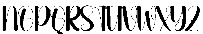 Bigwaves Font UPPERCASE