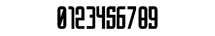 Bigwhale Condensed Font OTHER CHARS