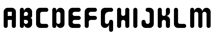 Bikang Struck Regular Font UPPERCASE