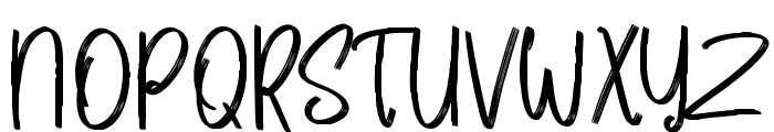 Bikarosta Script Font UPPERCASE