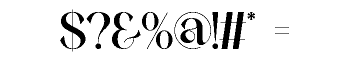 Bikary Font OTHER CHARS