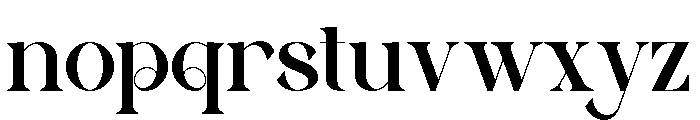 Bikary Font LOWERCASE
