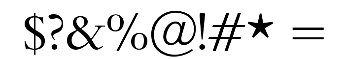 BilkoOpti-Regular Font OTHER CHARS