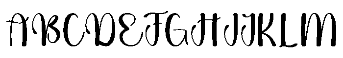 Billiard2 Font UPPERCASE