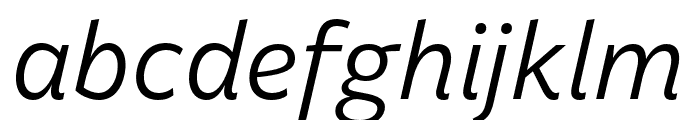 Billie DEMO Italic Font LOWERCASE