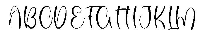 Billion Dreams Font UPPERCASE