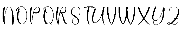 Billion Dreams Font UPPERCASE