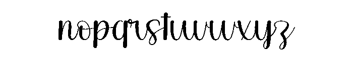 Billion Dreams Font LOWERCASE