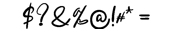 Billiona Gillardine Font OTHER CHARS