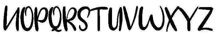 Billiona Gillardine Font UPPERCASE