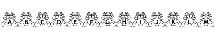 BillyBear Bunny Font LOWERCASE