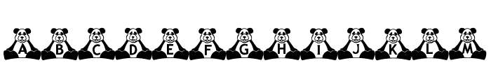 BillyBears Panda Font LOWERCASE