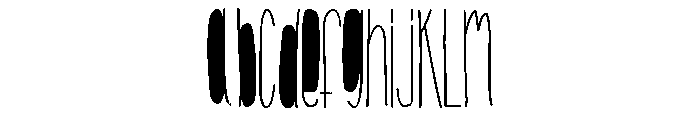 BillyBop_MinusKuli Font UPPERCASE