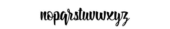 BillyTheGang Font LOWERCASE