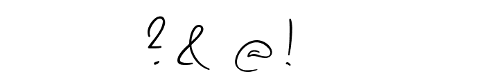 Biloxi Script Font OTHER CHARS