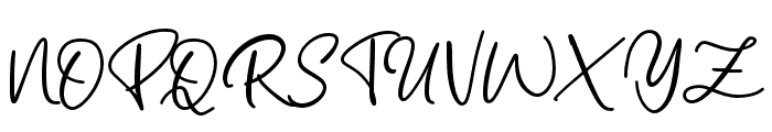 Bilya Signature Font UPPERCASE