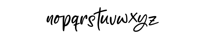 Bilya Signature Font LOWERCASE