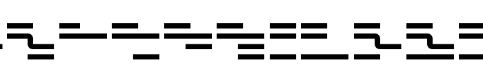 Binero Regular Font LOWERCASE