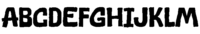 Bing Boss Font UPPERCASE