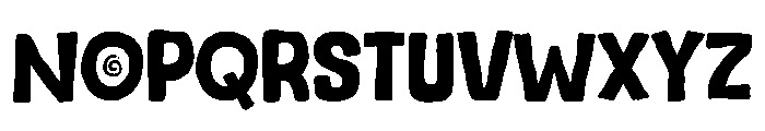 Bing Boss Font UPPERCASE