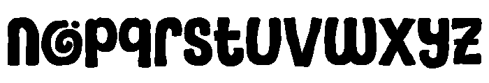 Bing Boss Font LOWERCASE