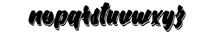 BinkiePinkiePersonalUse-BdIt Font LOWERCASE