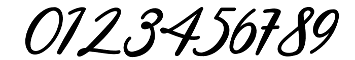 Bintari Italic Font OTHER CHARS