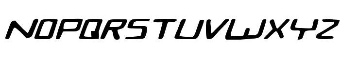 Bionic Comic Exp Italic Font UPPERCASE