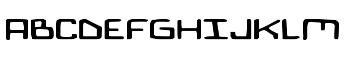 Bionic Comic Expanded Font UPPERCASE