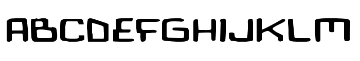 Bionic Comic Expanded Font LOWERCASE