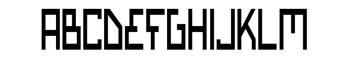 Bionic Type Condensed Font LOWERCASE