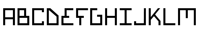 Bionic Type Light Font UPPERCASE