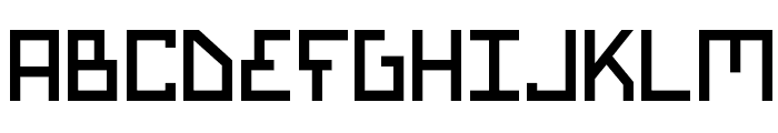 Bionic Type Font UPPERCASE