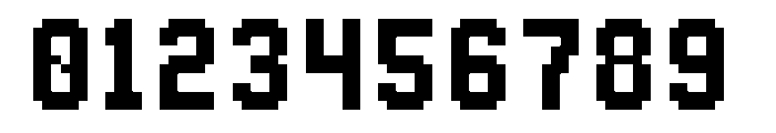 Bionicle training card font 2.4 Regular Font OTHER CHARS