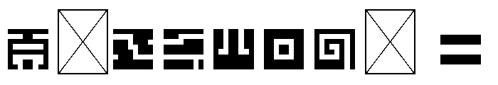 Bionicle training card font 2.4 Regular Font OTHER CHARS