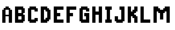 Bionicle training card font 2.4 Regular FONT