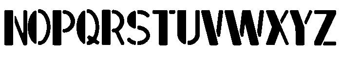 Bipolar Font UPPERCASE