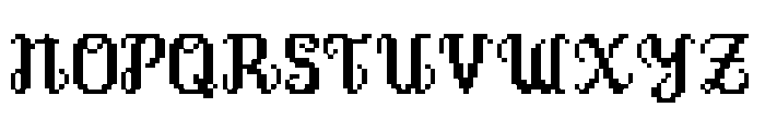 Birch Leaf Font UPPERCASE